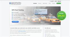 Desktop Screenshot of geomoto.com