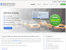 Tablet Screenshot of geomoto.com